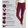 imageHybrid ampamp Company Super Comfy Stretch Women 5 Pockets Corduroy Skinny PantsBerry
