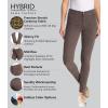 imageHybrid ampamp Company Super Comfy Stretch Women 5 Pockets Corduroy Skinny PantsBrown