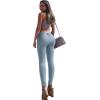 imageHybrid ampamp Company Womens Extreme Butt Lift Stretch Denim JeansExtreme Liftlight Wash