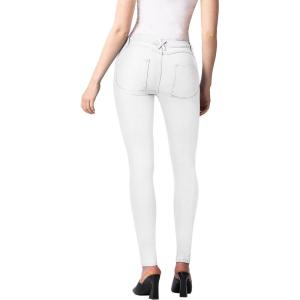 imageHybrid ampamp Company Womens Extreme Butt Lift Stretch Denim JeansExtreme Liftwhite