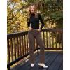 imageHybrid ampamp Company Super Comfy Stretch Women 5 Pockets Corduroy Boot Cut PantsP21951blbrown