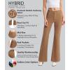 imageHybrid ampamp Company Super Comfy Stretch Women 5 Pockets Corduroy Boot Cut PantsP21951blwheat