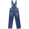 imageHybrid ampamp Company Women Denim Shorts Rompers Sleeveless Adjustable Strap Overalls Cross Back JumpsuitPvj156999mediumwash