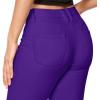 imageHybrid ampamp Company Womens Butt Lift Super Comfy Stretch Denim Capri Short JeansPurple