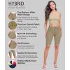 imageHybrid ampamp Company Womens Butt Lift V2 Super Comfy Stretch Denim Bermuda Shorts CapriBermudabeigeKhak