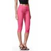 imageHybrid ampamp Company Womens Super Stretch Causal Pull On Millennium Twill Bermuda ShortsCapripink Flamingo