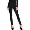 imageHybrid ampamp Company Womens Casual Leggings Elastic Waistband Skinny PantsP47909skblack