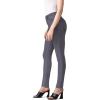 imageHybrid ampamp Company Womens Classic Denim Mid Rise Skinny Jeans Super Stretch PantsGunmetal