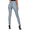 imageHybrid ampamp Company Womens Classic Denim Mid Rise Skinny Jeans Super Stretch PantsHigh Waist Potassium