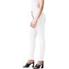 imageHybrid ampamp Company Womens Classic Denim Mid Rise Skinny Jeans Super Stretch PantsWhite