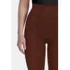 imageHybrid ampamp Company Womens High Waisted Yoga Active Tight Running Biker Gym Shorts ampamp Full Length LeggingsLeggingsdark Brown
