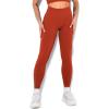imageHybrid ampamp Company Womens High Waisted Yoga Active Tight Running Biker Gym Shorts ampamp Full Length LeggingsLeggingsred