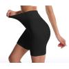 imageHybrid ampamp Company Womens High Waisted Yoga Active Tight Running Biker Gym Shorts ampamp Full Length LeggingsShortsblack