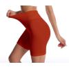 imageHybrid ampamp Company Womens High Waisted Yoga Active Tight Running Biker Gym Shorts ampamp Full Length LeggingsShortsred