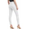 imageHybrid ampamp Company Womens Premium Comfort Pants Ultra Stretch Tailored Fit Office TrousersWhite