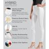 imageHybrid ampamp Company Womens Premium Comfort Pants Ultra Stretch Tailored Fit Office TrousersWhite