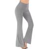 imageHybrid ampamp Company Womens Super Comfy Flowy Wide Leg Palazzo Pants Made in USA8826heathergrey