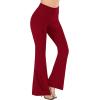 imageHybrid ampamp Company Womens Super Comfy Flowy Wide Leg Palazzo Pants Made in USA8826red