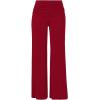 imageHybrid ampamp Company Womens Super Comfy Flowy Wide Leg Palazzo Pants Made in USADarkred