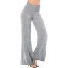 imageHybrid ampamp Company Womens Super Comfy Flowy Wide Leg Palazzo Pants Made in USAHeathergrey