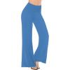 imageHybrid ampamp Company Womens Super Comfy Flowy Wide Leg Palazzo Pants Made in USAPowderblue