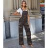 imageHybrid ampamp Company Womens Super Comfy Stretch Denim jumpsuit Pants OverallsCamouflage
