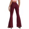imageHybrid ampamp Company Womens Super Comfy Flowy Wide Leg Palazzo Pants Made in USA8826burgundy