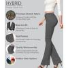 imageHybrid ampamp Company Womens Slim Boot Cut Stretch PantsBlgunmetal