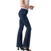 imageHybrid ampamp Company Womens Slim Boot Cut Stretch PantsDenimblue