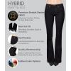 imageHybrid ampamp Company Womens Slim Boot Cut Stretch PantsJeggingblack