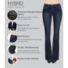 imageHybrid ampamp Company Womens Slim Boot Cut Stretch PantsJeggingdark Wash