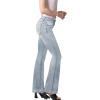 imageHybrid ampamp Company Womens Slim Boot Cut Stretch PantsJegginglight Tint