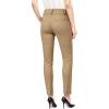 imageHybrid ampamp Company Womens Ultra Comfy Stretch Slim Fit Trousers Chino Pants with PocketKhaki