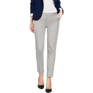 imageHybrid ampamp Company Womens Ultra Comfy Stretch Slim Fit Trousers Chino Pants with PocketLightgrey