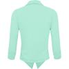 image:imageHybrid amp Company Lightweight Open Front Cardigan Classic Ruched Sleeve Work Office Blazer Suit JacketsMint