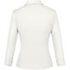 image:imageHybrid amp Company Womens Lightweight Casual Work Office Stretch Ponte Cardigan Blazer Jacket Made in USAIvory