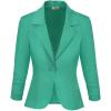 image:imageHybrid amp Company Womens Lightweight Casual Work Office Stretch Ponte Cardigan Blazer Jacket Made in USAMint