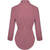image:imageHybrid amp Company Womens Casual Work High Low Blazer Jacket  JK455901073tdark Rose