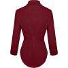 image:imageHybrid amp Company Womens Casual Work High Low Blazer Jacket  JK455901073tdarkred