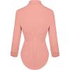 image:imageHybrid amp Company Womens Casual Work High Low Blazer Jacket  JK455901073tlight Coral