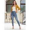 image:imageHybrid amp Company Womens Casual Work High Low Blazer Jacket  JK455901073tmustard