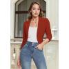 image:imageHybrid amp Company Womens Casual Work High Low Blazer Jacket  JK455901073trust