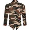 image:imageHybrid amp Company Womens Casual Work Office Blazer Jacket Open Front Shawl with 34 Scrunch Sleeves10188camouflage