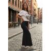 image:imageHybrid amp Company Womens Stretch Lightweight Flowy Maxi Skirt  Casual Fold Over Waist Made in USABlack