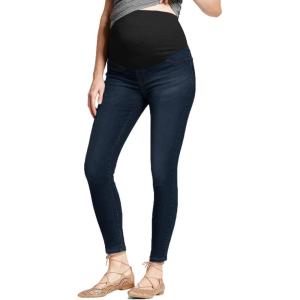 image:imageHybrid amp Company Maternity Womens Super Comfy Ultra Stretch Skinny JeansDark Wash1