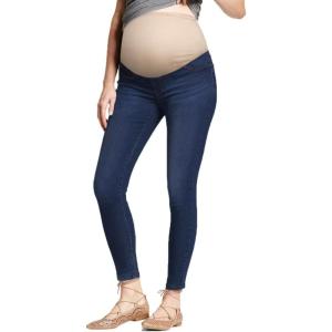 image:imageHybrid amp Company Maternity Womens Super Comfy Ultra Stretch Skinny JeansMedium Blue3