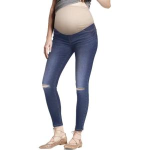 image:imageHybrid amp Company Maternity Womens Super Comfy Ultra Stretch Skinny JeansPm5482rskmedium Wash