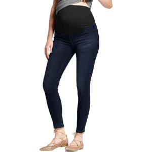 image:imageHybrid amp Company Maternity Womens Super Comfy Ultra Stretch Skinny JeansRinse Wash1