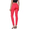 image:imageHybrid amp Company Super Comfy Stretch with Full Elastic Waist Pull On Millennium Twill PantNeoncoral