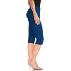 image:imageHybrid amp Company Womens Butt Lift Super Comfy Stretch Denim Capri Short JeansBlue